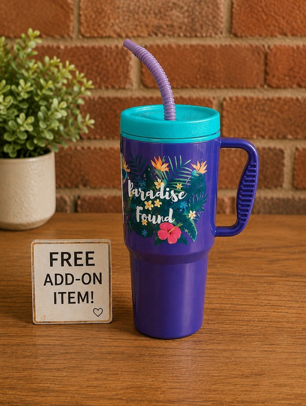 Bundle & Save! Add this large Cool Gear cold drink travel mug to your purchase f